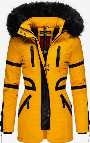 Veste d’hiver 'Moon' NAVAHOO en jaune : devant