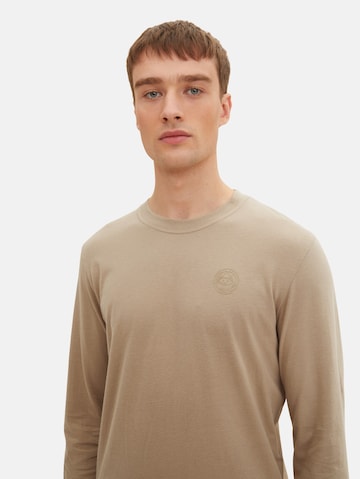 T-Shirt TOM TAILOR en beige