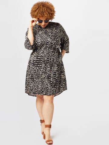 Tom Tailor Women + Shirt Dress in Black