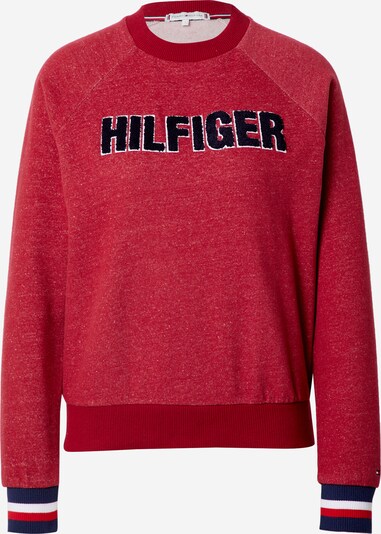Tommy Hilfiger Underwear Sweater majica u mornarsko plava / tamno crvena / bijela, Pregled proizvoda
