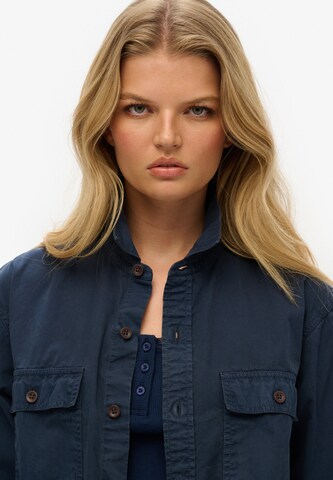 Superdry Blouse in Blauw