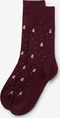 CALZEDONIA Socks in Red: front