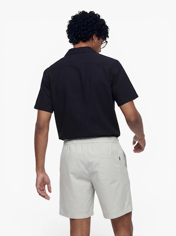 JACK & JONES Regular Fit Hemd 'JORMONTAUK' in Schwarz