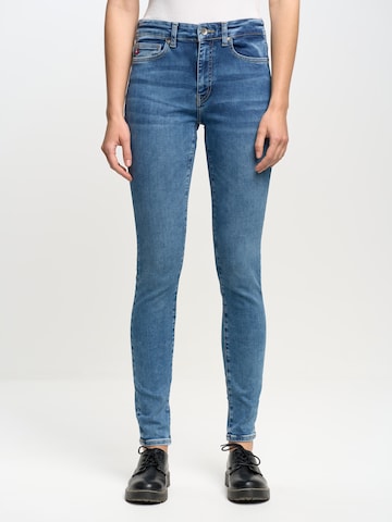 BIG STAR Slimfit Jeans 'Rose' in Blau: predná strana
