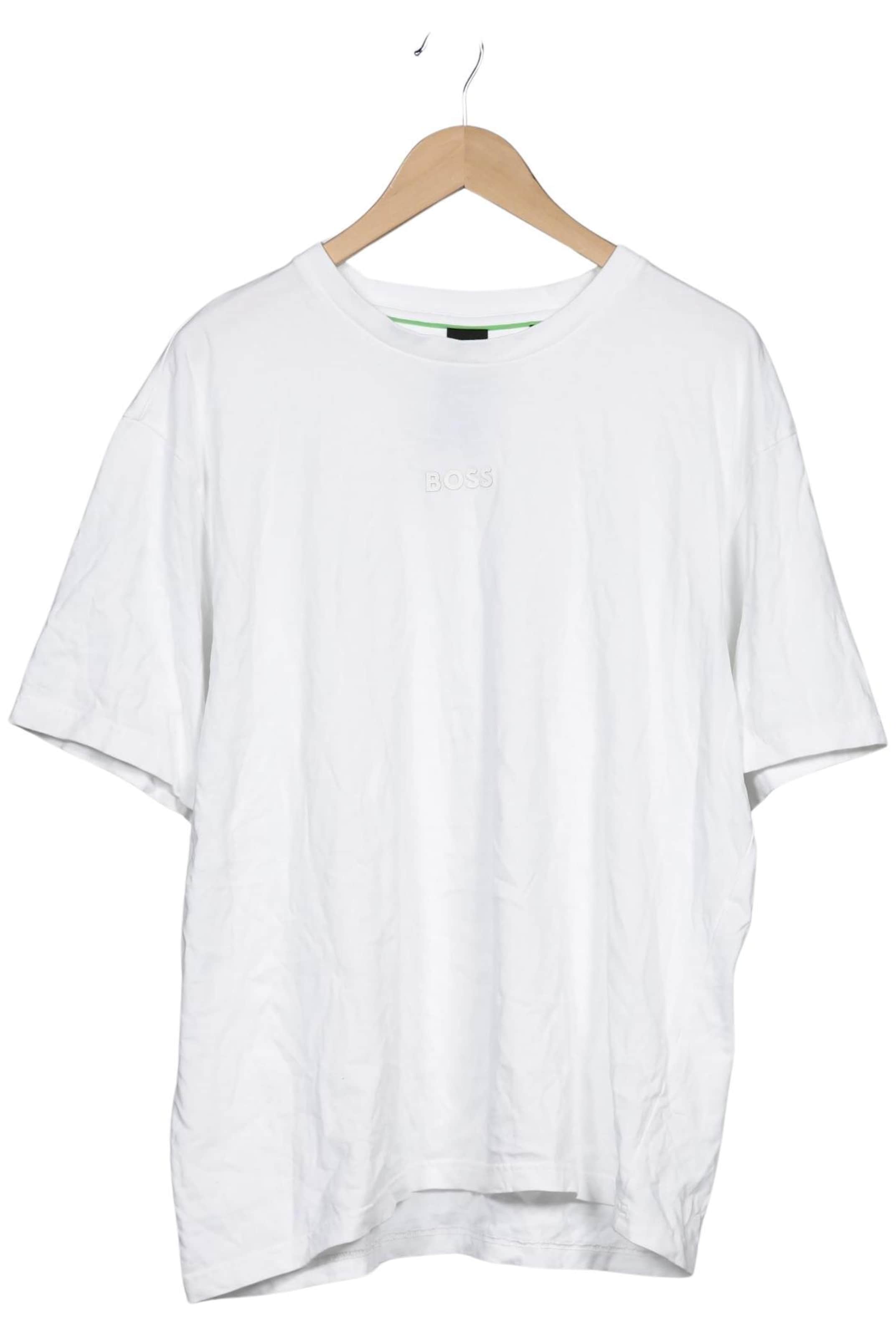 BOSS Green T-Shirt XXL in Weiß: Vorderseite