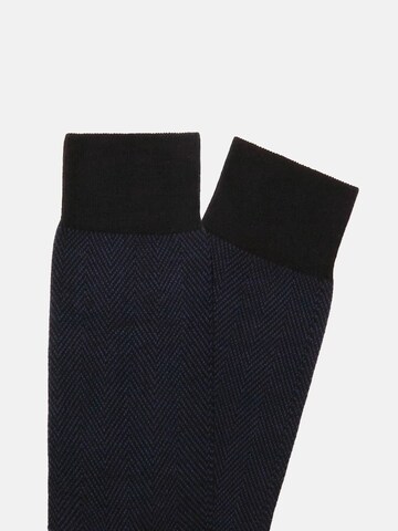 Chaussettes Boggi Milano en bleu