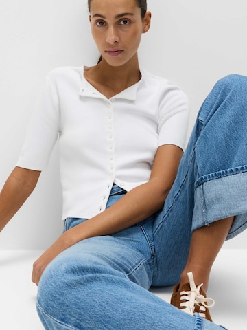 Marks & Spencer Strickjacke in Weiß