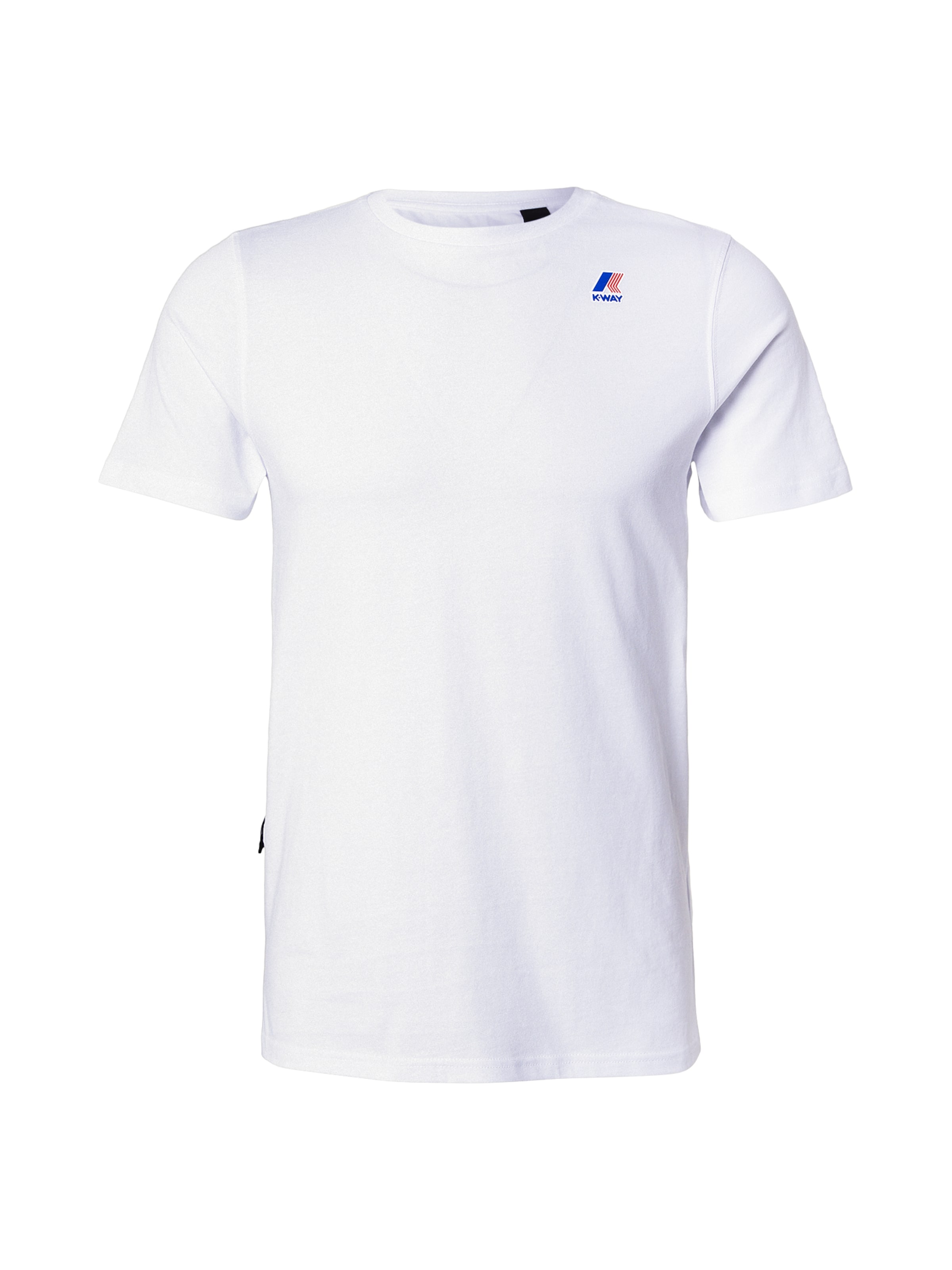 K-Way Tričko 'LEONIDE' – bílá: přední strana