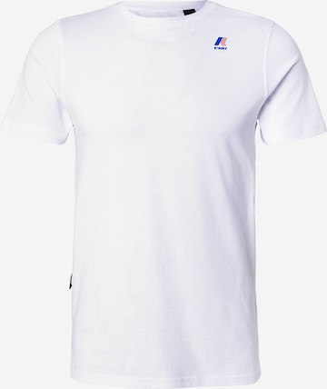 K-Way Tričko 'LEONIDE' – bílá: přední strana