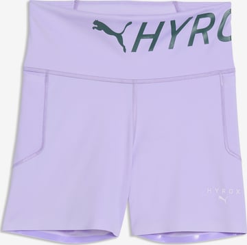 PUMA Sportbroek 'Puma x Hyrox PWRMode' in Lila: voorkant