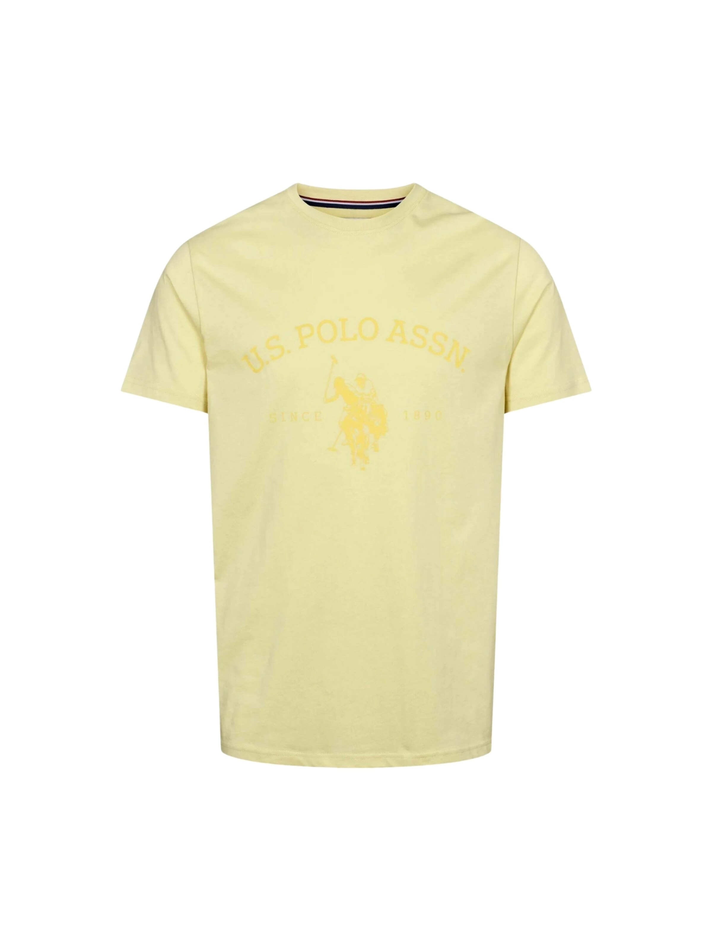 U.S. POLO ASSN. Paita 'UMARCHIBALD' värissä keltainen: etupuoli