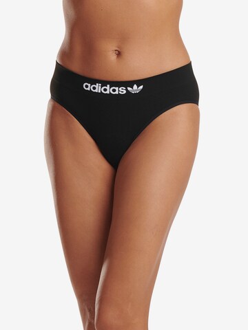 ADIDAS ORIGINALS Boyshorts ' Smart & Novel ' in Black: front