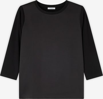 T-shirt MOTIVI en noir : devant