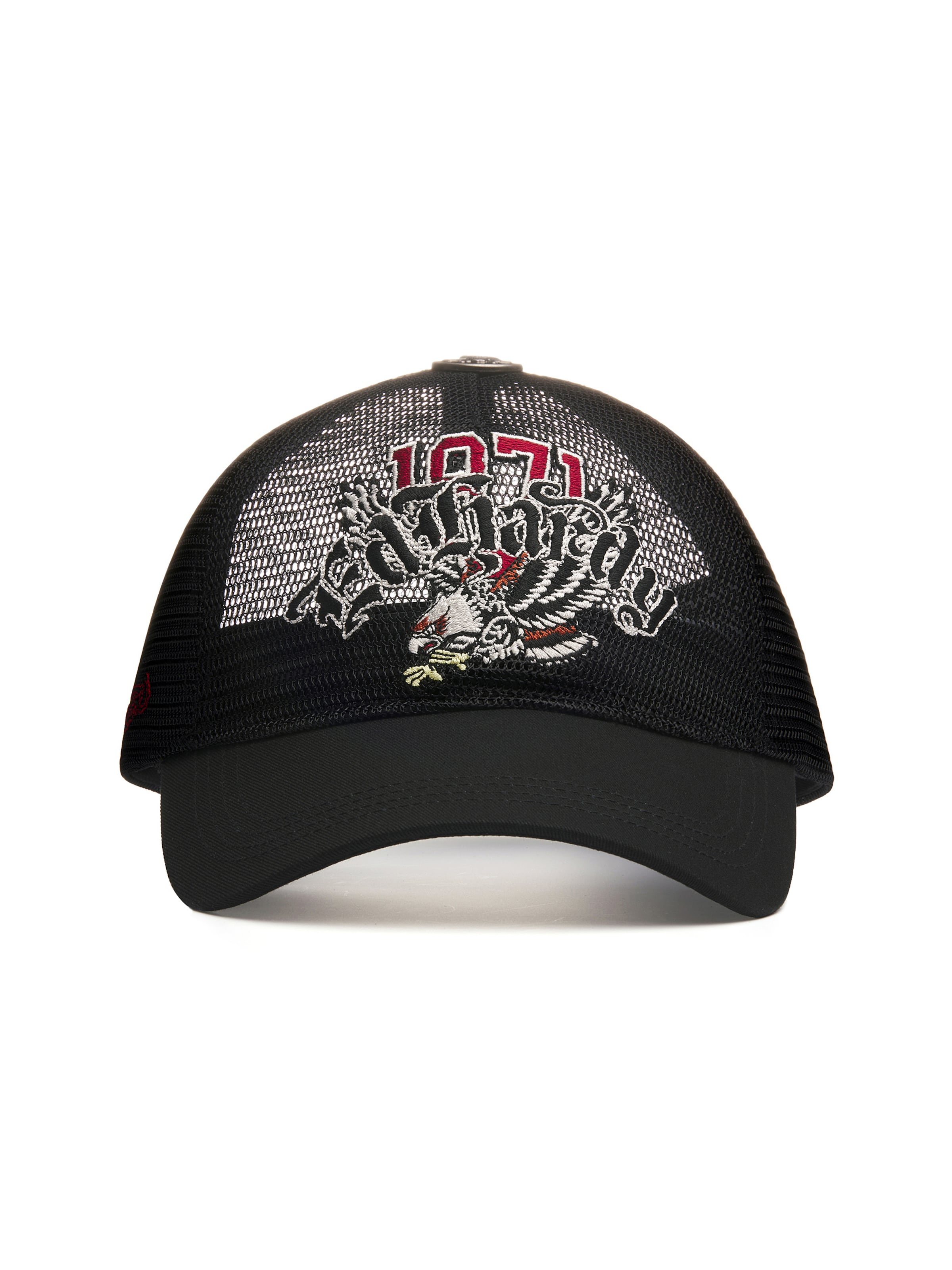 Ed Hardy Cap '1971 Soaring Eagle' in Schwarz