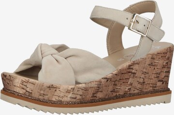 ARA Sandals in Beige: front