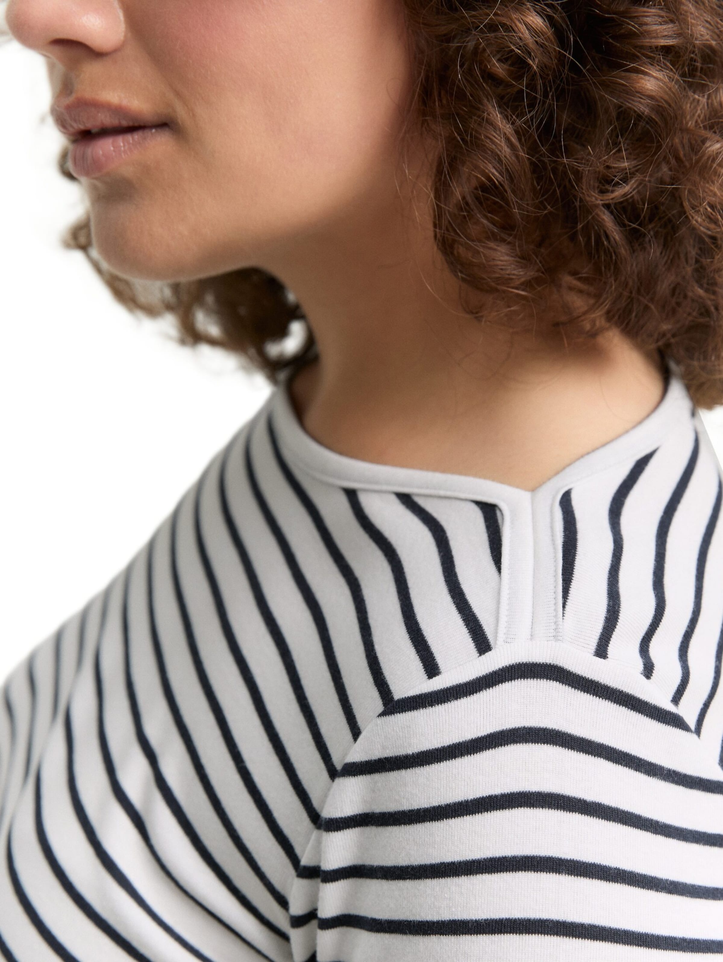 Tom Tailor Women + Shirt in White