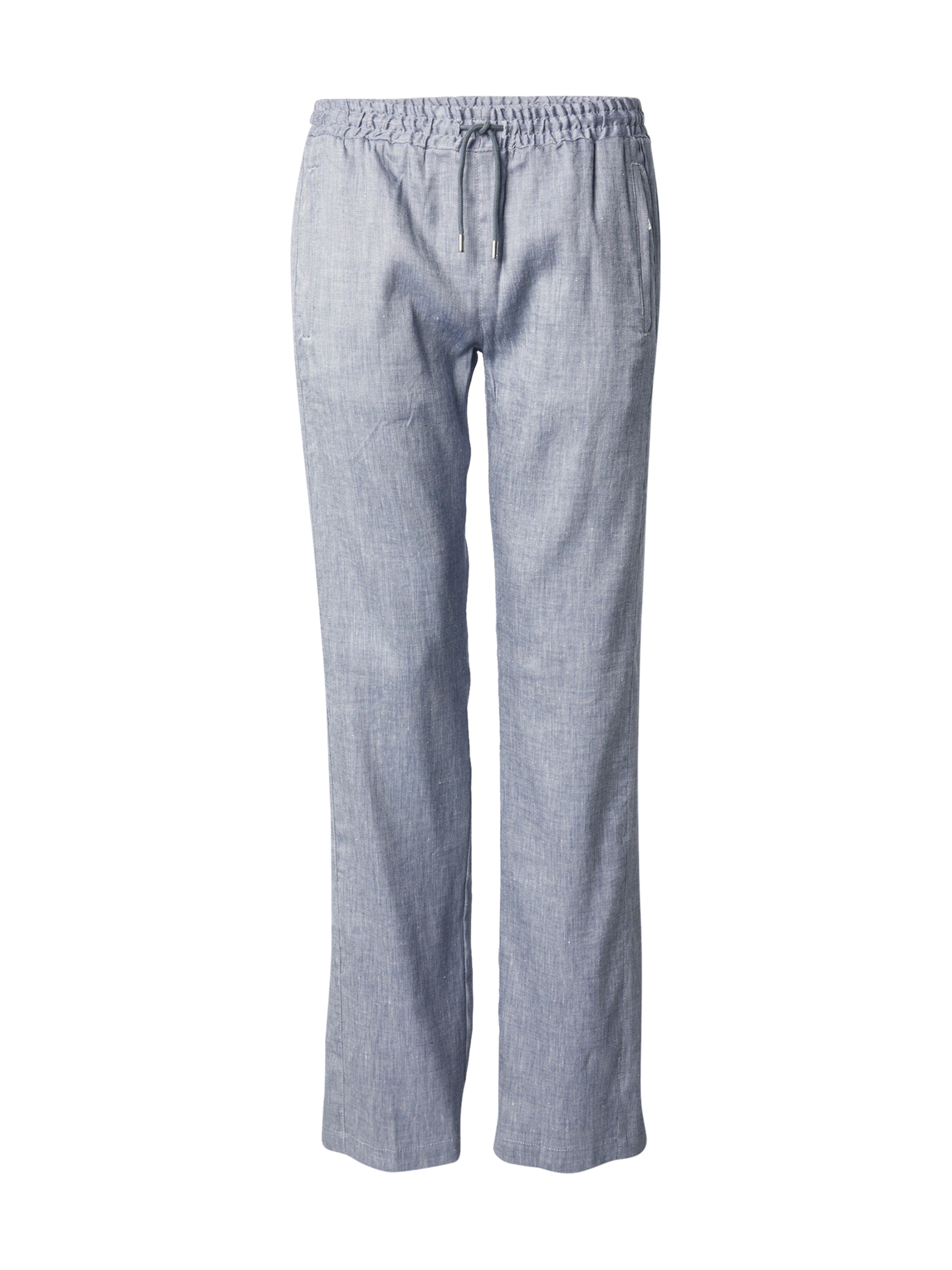 Regular Pantaloni eleganți de la Karl Lagerfeld pe albastru: față