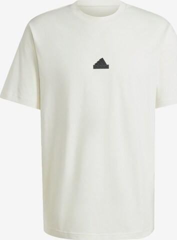 T-Shirt fonctionnel 'City Escape' ADIDAS SPORTSWEAR en blanc : devant
