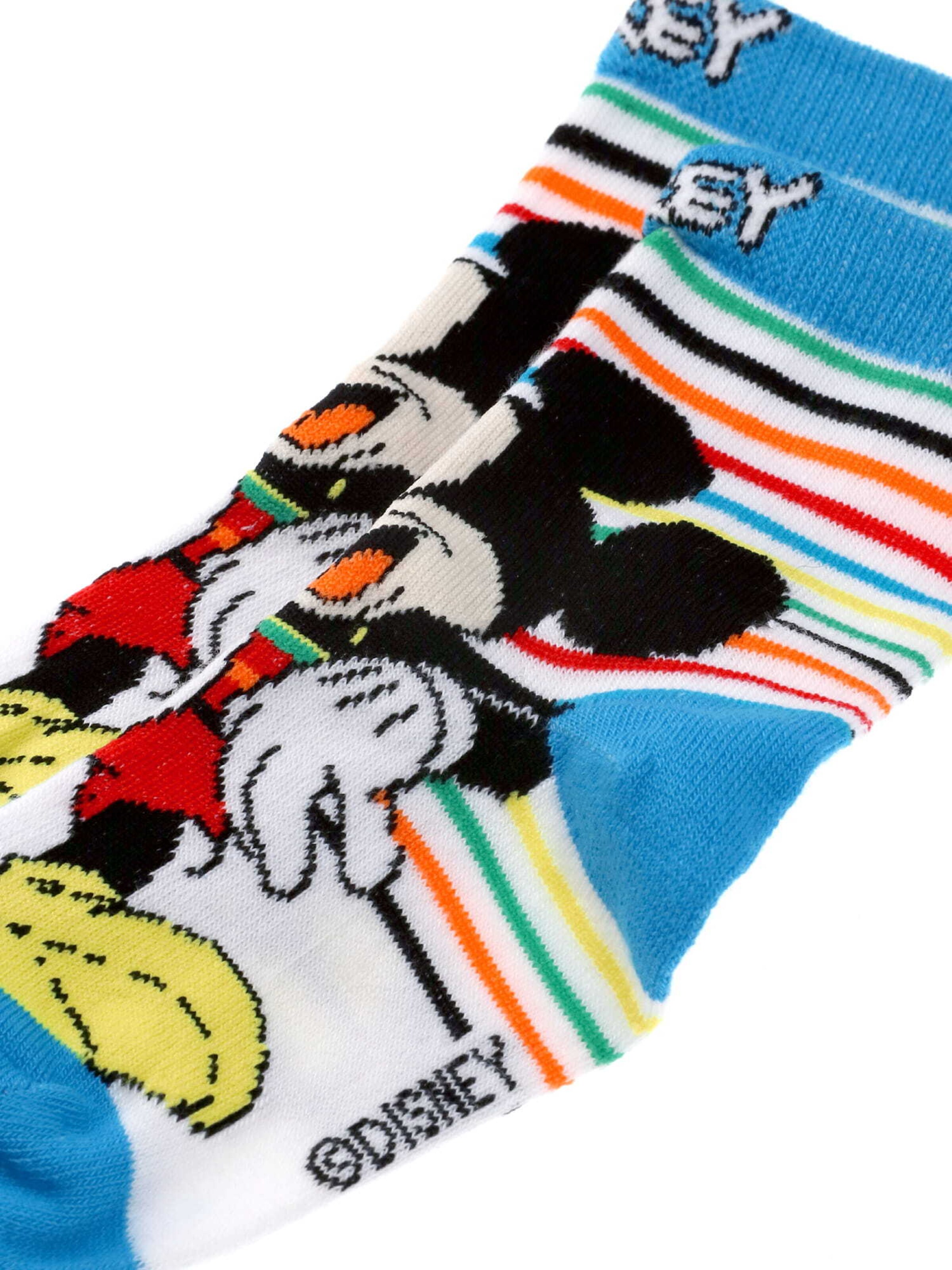 Chaussettes 'Mickey Mouse Pluto' DISNEY en mélange de couleurs