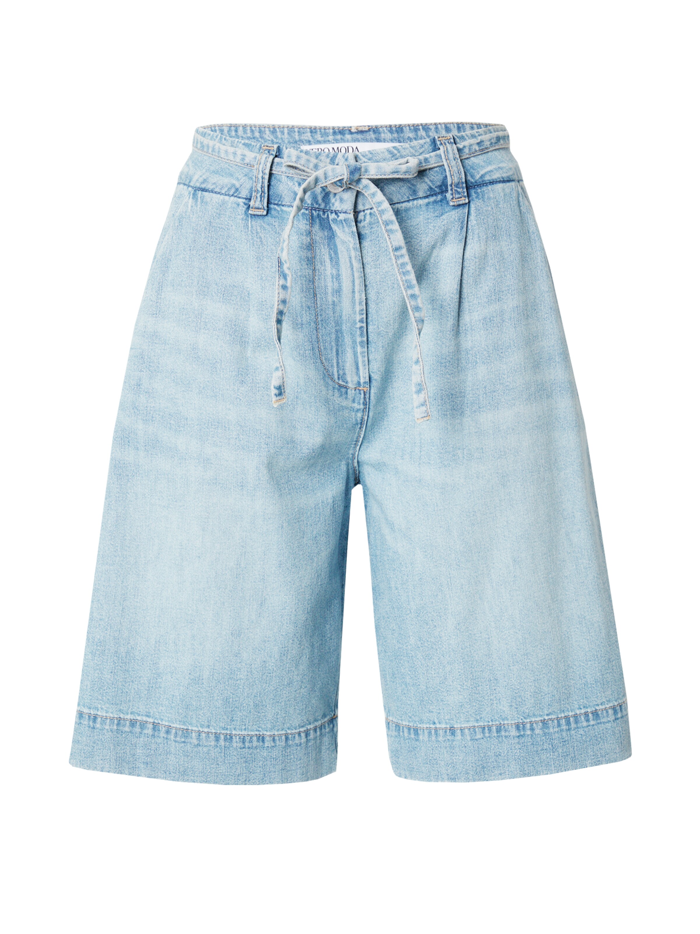 Wide Leg Jean à pince 'MARIA' VERO MODA en bleu : devant