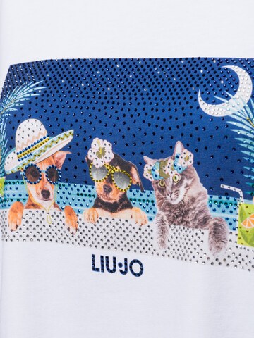 T-shirt 'Sea Dog' Liu Jo en blanc