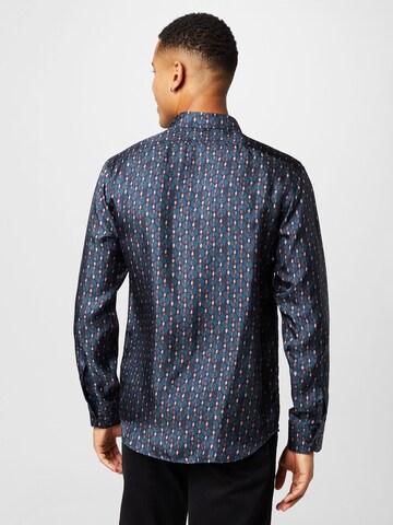 ETON Regular fit Button Up Shirt in Blue