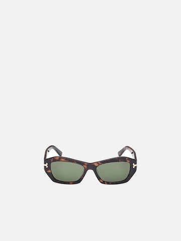 Emilio Pucci Zonnebril 'Pucci EP0235 Coloured havana 54/17/140 Women Sunglasses' in Gemengde kleuren: voorkant