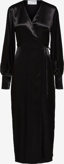 Selected Femme Tall Robe 'Lyra' en noir, Vue avec produit