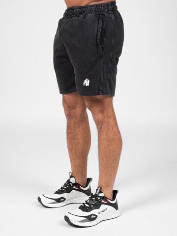 regular Pantaloni sportivi 'Curtis' di Gorilla Wear in nero