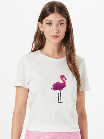 T-shirt VERO MODA en blanc : devant