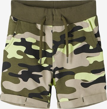 NAME IT Pants 'Vermo' in Green: front
