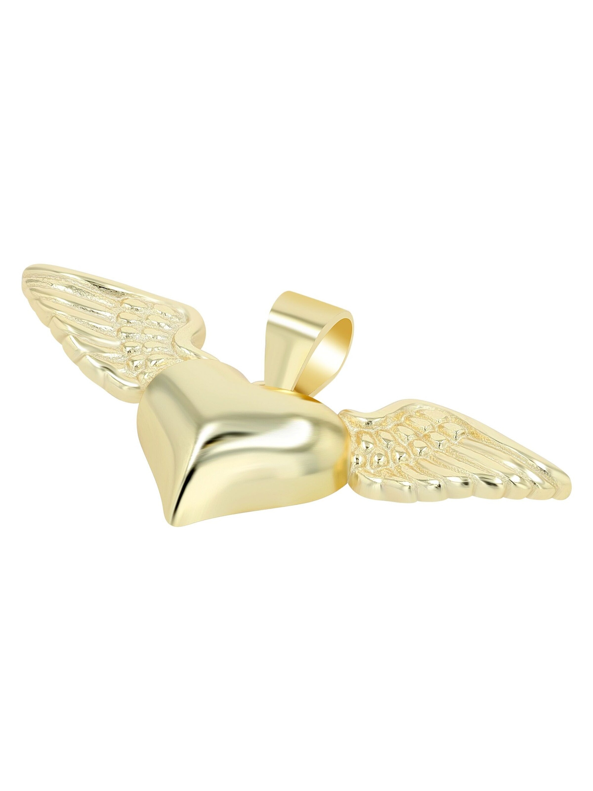 Akzent Pendant '"Jasina" aus 925 Sterlingsilber, rhodiniert/vergoldet, langlebig' in Gold: front