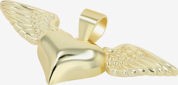 Akzent Pendant '"Jasina" aus 925 Sterlingsilber, rhodiniert/vergoldet, langlebig' in Gold: front