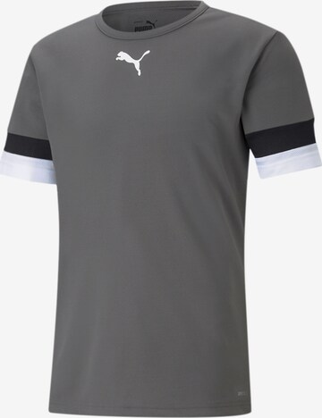PUMA Performance Shirt 'TeamRise' in Grey: front