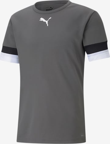 PUMA Funktionsshirt 'TeamRise' in Grau: predná strana