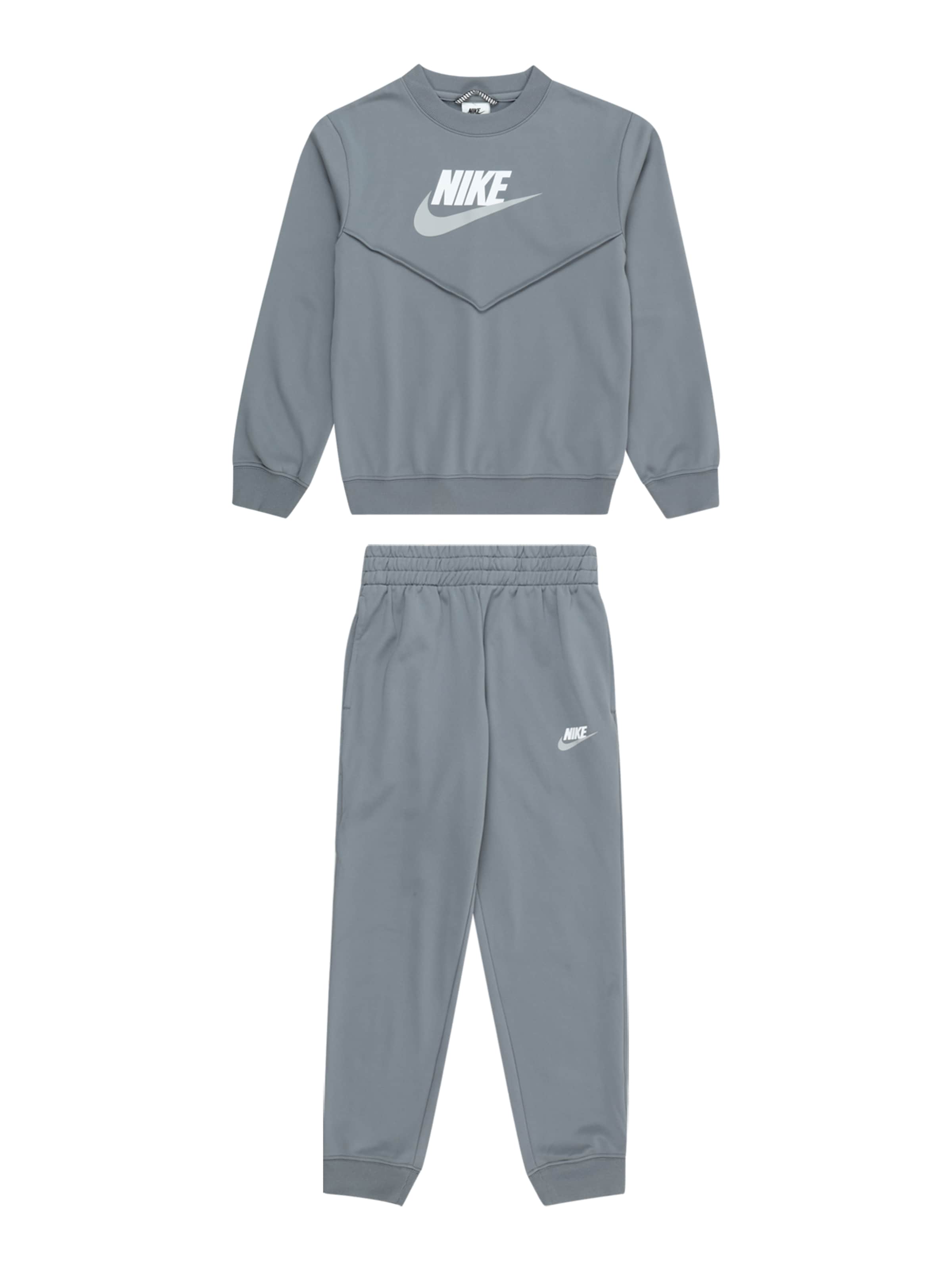 Nike Sportswear Joggingová souprava – šedá: přední strana