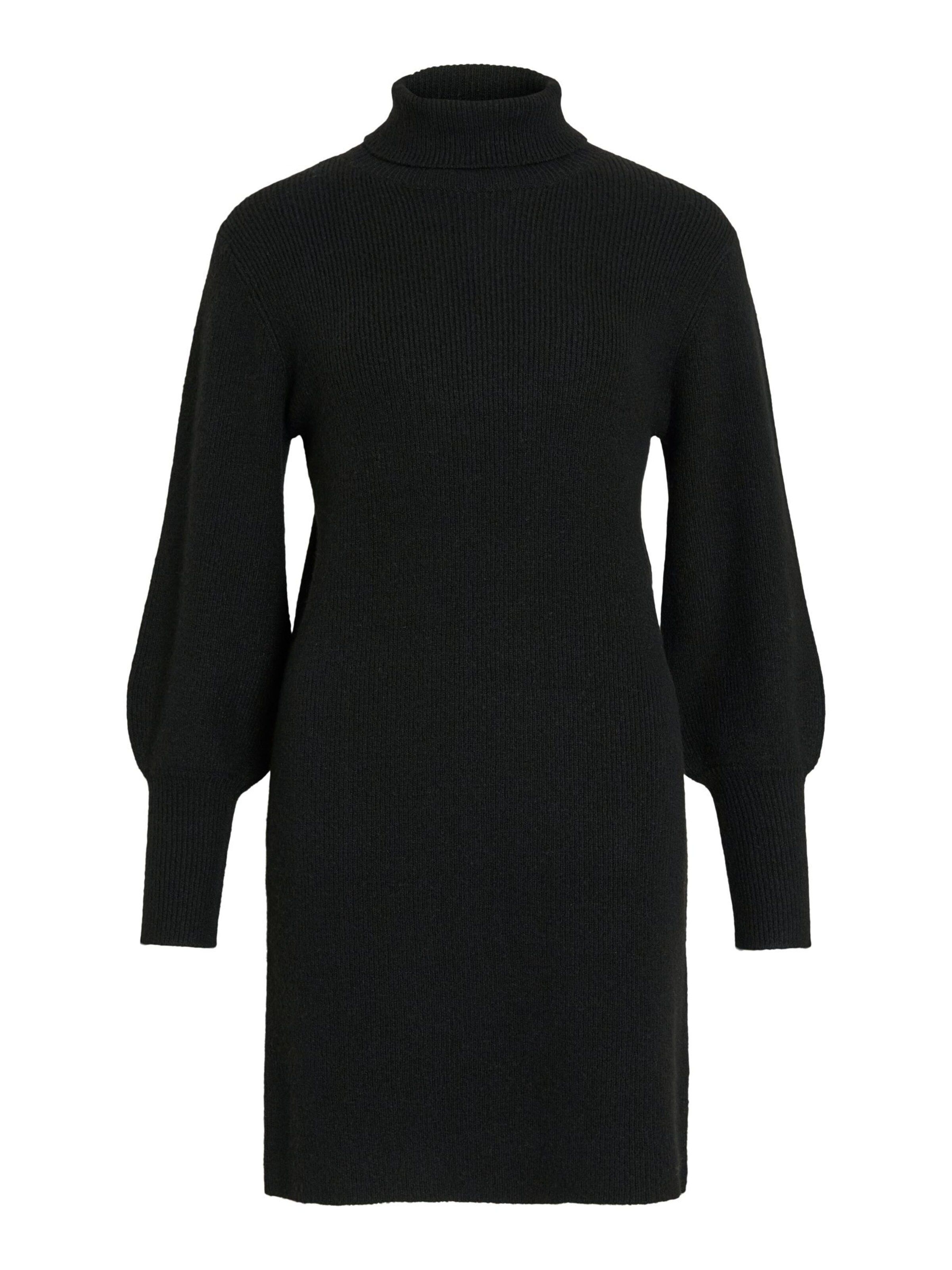 Robes en maille 'ELLIE ' VILA en noir : devant