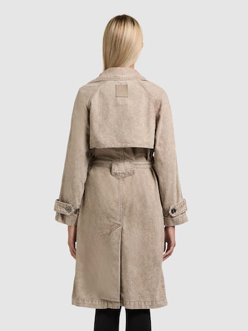 Manteau mi-saison 'Enza' khujo en marron