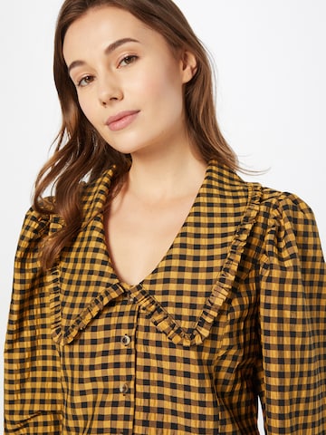 Camicia da donna 'PENNY' di Damson Madder in giallo