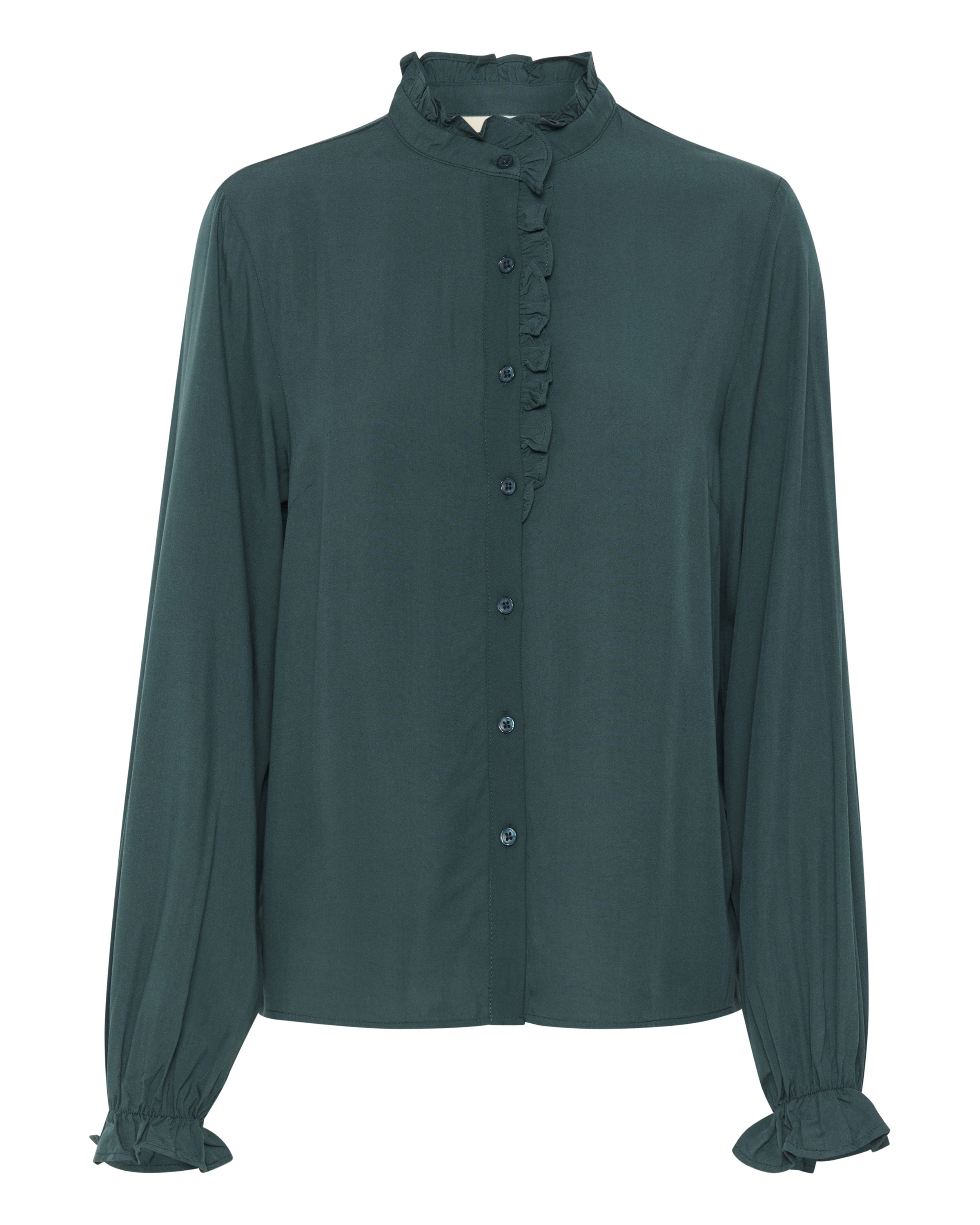 Cream Μπλούζα 'Venea' σε πράσινο: μπροστά