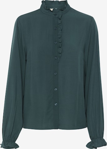 Camicia da donna 'Venea' di Cream in verde: frontale