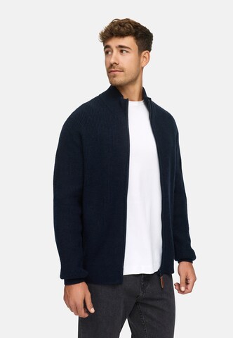 Vestes en maille 'Peace' INDICODE JEANS en bleu : devant