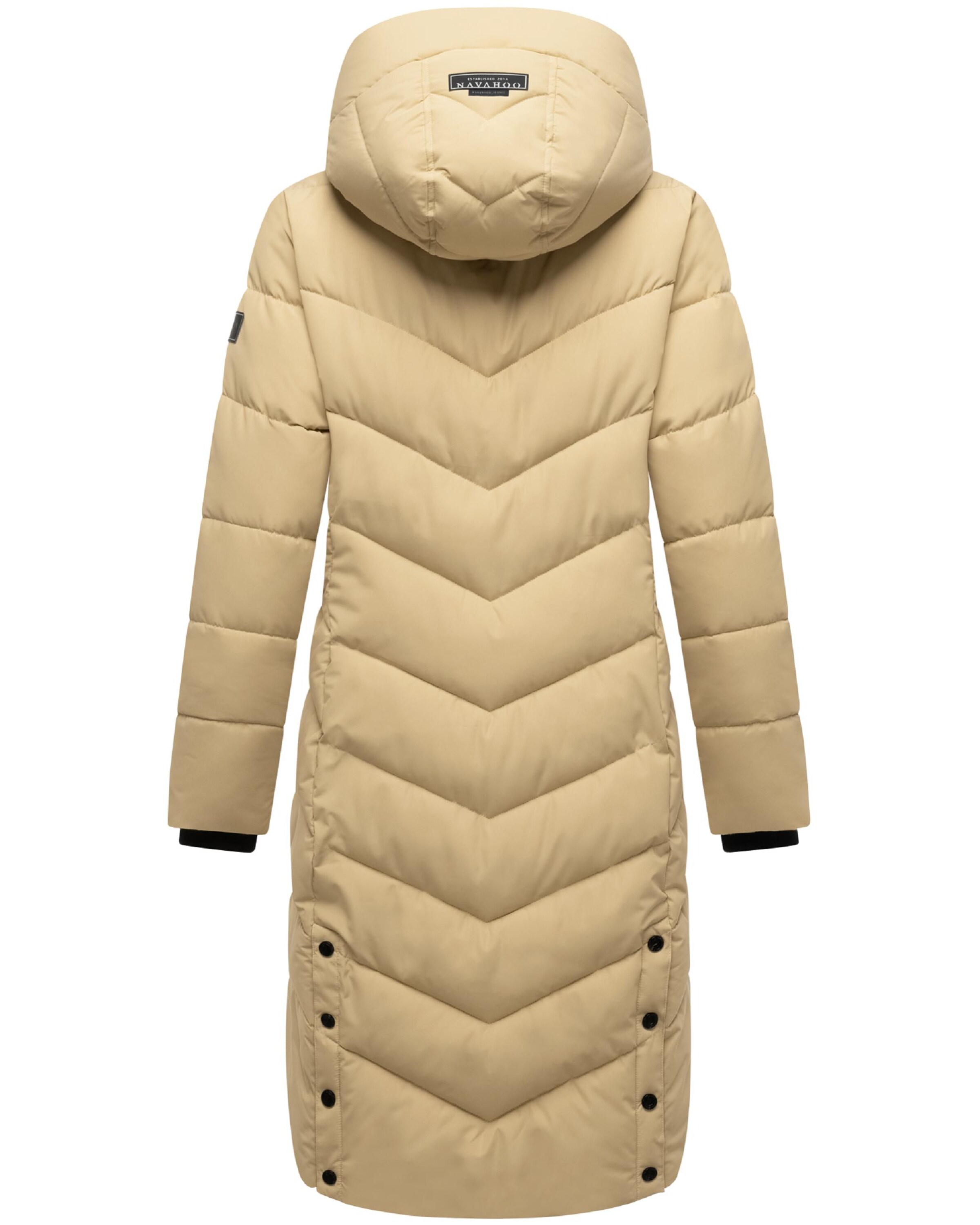 NAVAHOO Χειμερινό παλτό 'Sahnekatzii XIV' σε μπεζ
