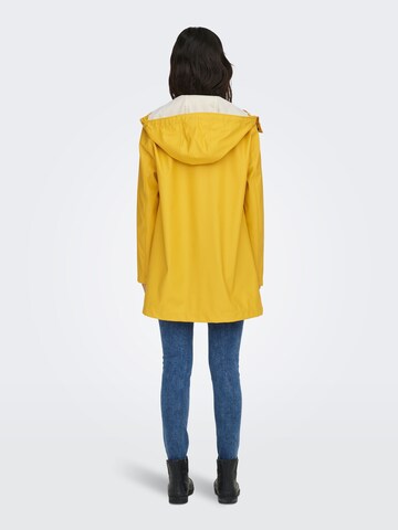 Manteau mi-saison ONLY en jaune