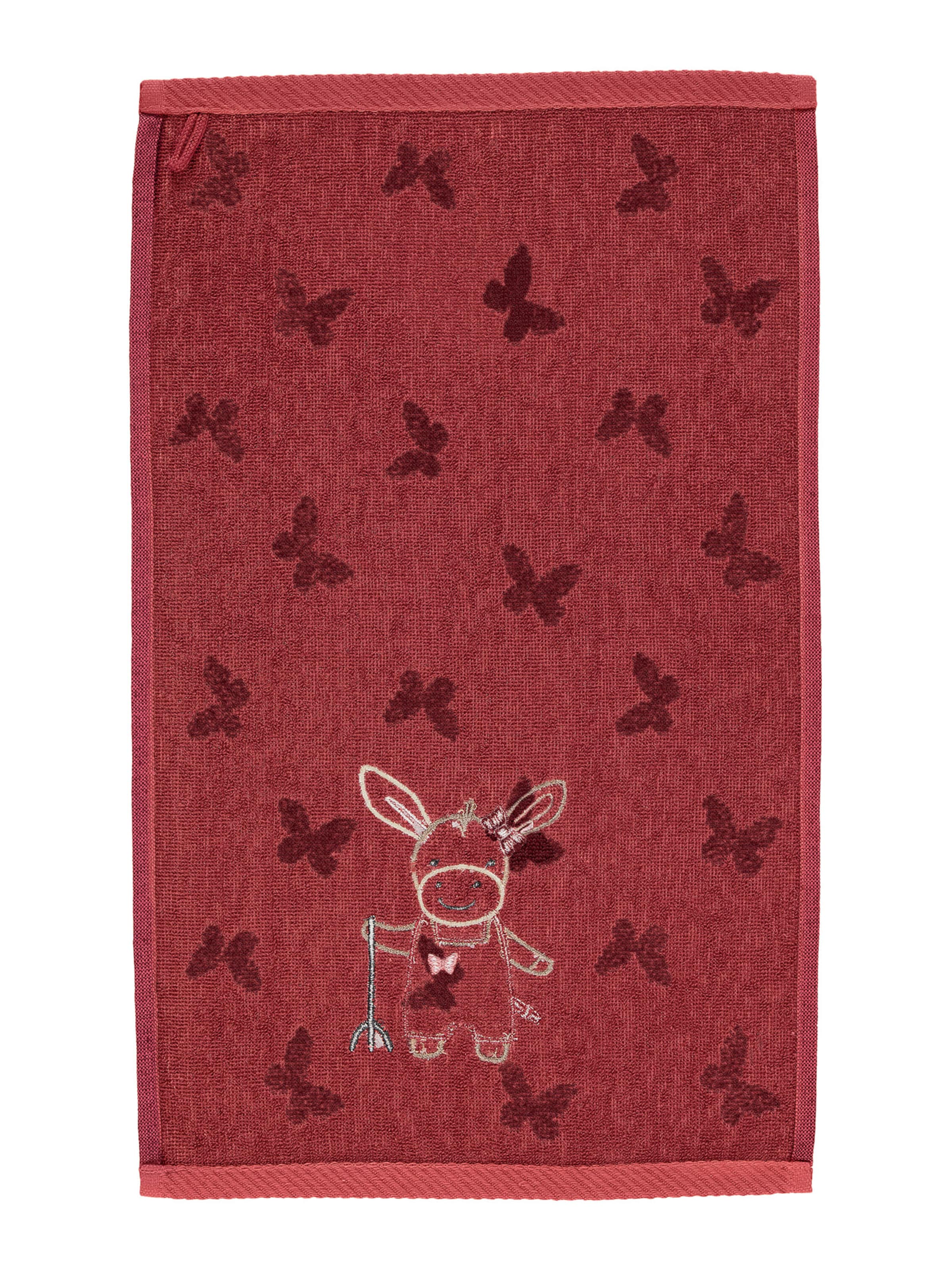 STERNTALER Handtuch 'Emmily' in Rot