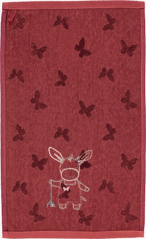 Serviette 'Emmily' STERNTALER en rouge