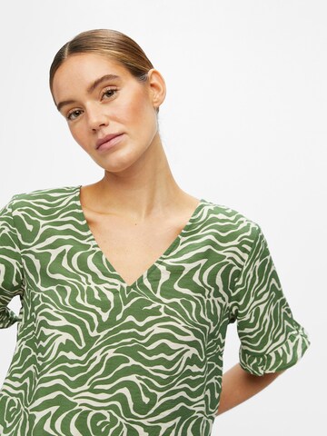 OBJECT - Blusa 'Seline' en verde