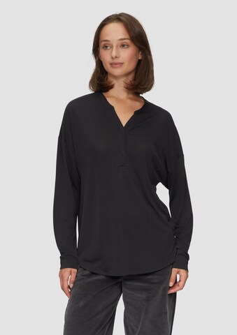 s.Oliver Shirt in Black: front