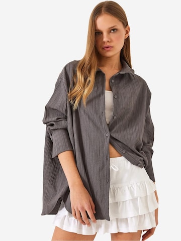 Chemisier Bianco Lucci en gris