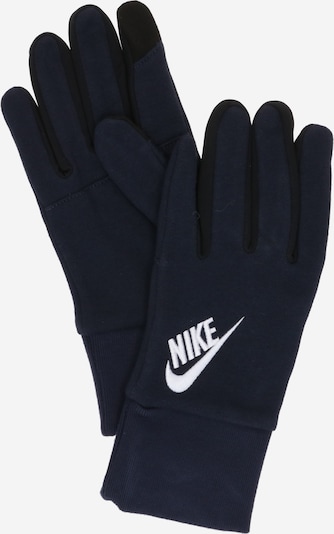 NIKE Klasične rukavice 'Club Fleece 2.0' u morsko plava / bijela, Pregled proizvoda